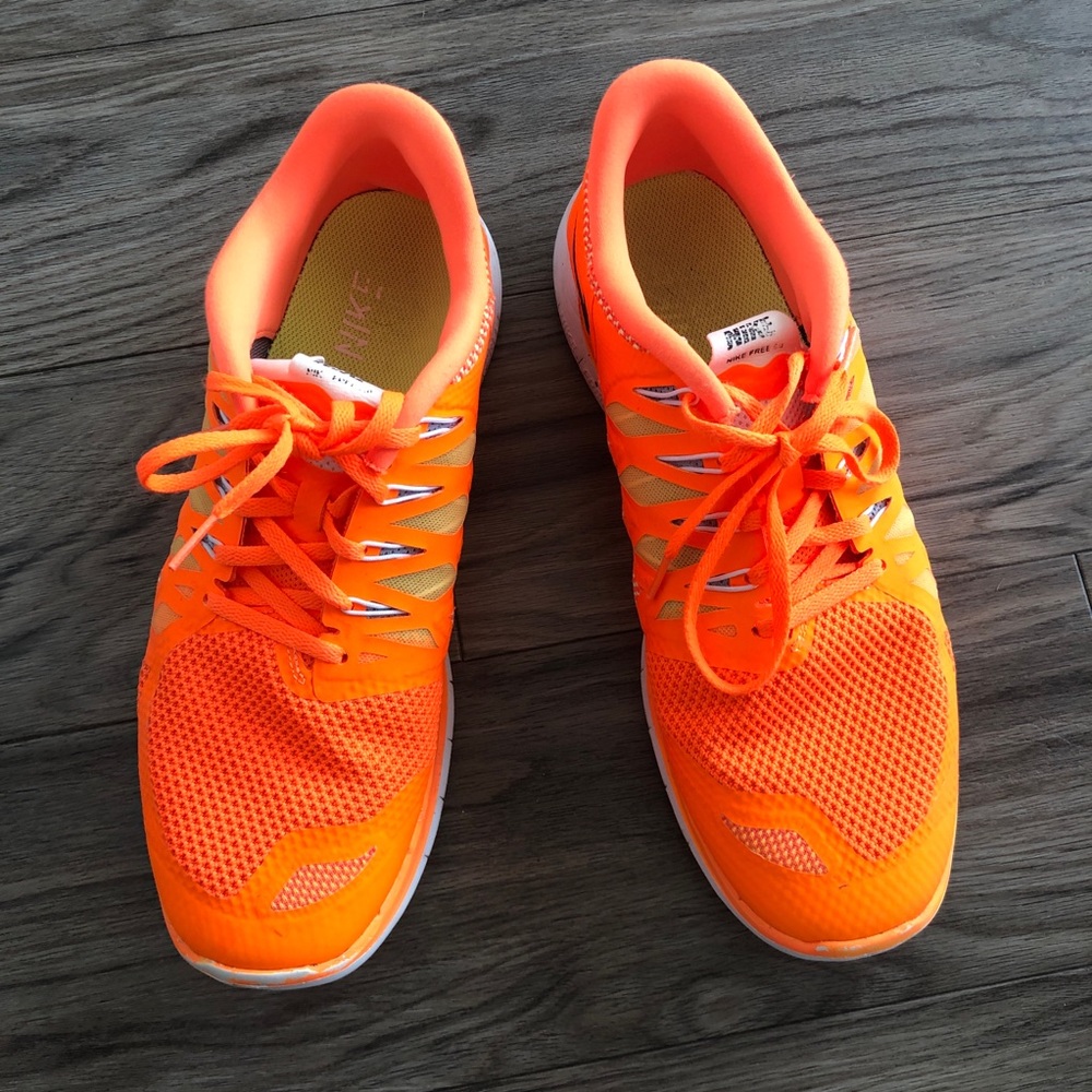 Nike Free 5.0 Neon Orange